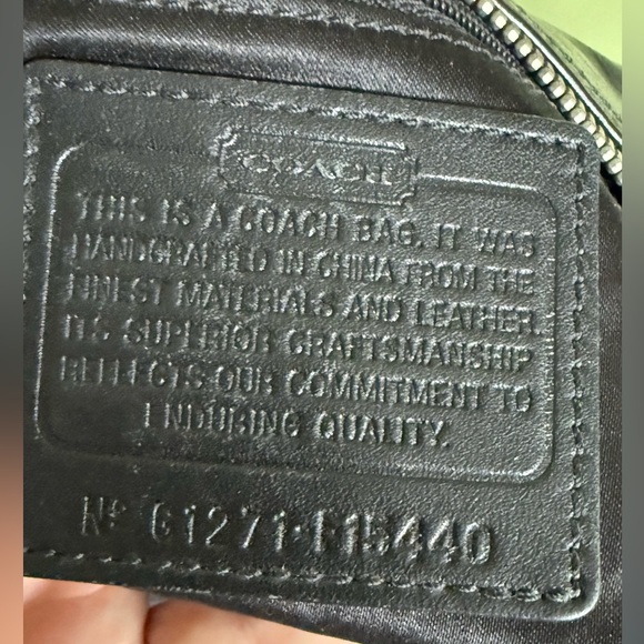 Coach 2012 Ashley Signature Sateen Satchel Handbag G1271 F15440 W/ Hangtag GUC - Picture 11 of 12